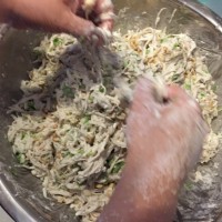 香煎萝卜糕的做法图解6