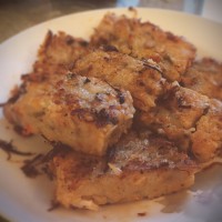 香煎萝卜糕的做法图解11