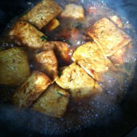 韩式煎豆腐的做法图解6