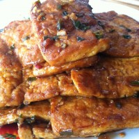 韩式煎豆腐的做法图解8