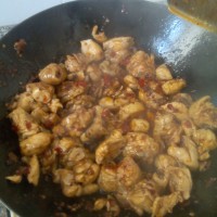 黄焖鸡的做法图解7