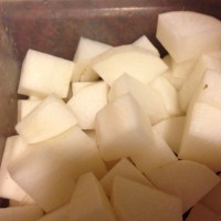 萝卜牛腩煲的做法图解9