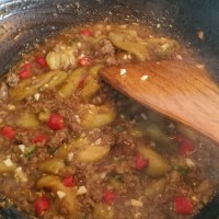 无敌下饭菜—蒜香肉末茄子的做法图解5