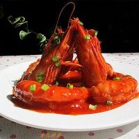红焖明虾