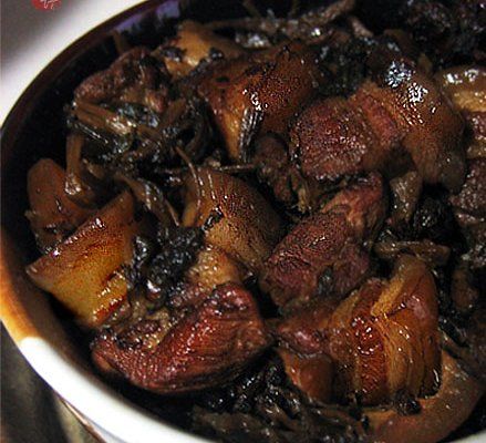 梅干菜焖肉