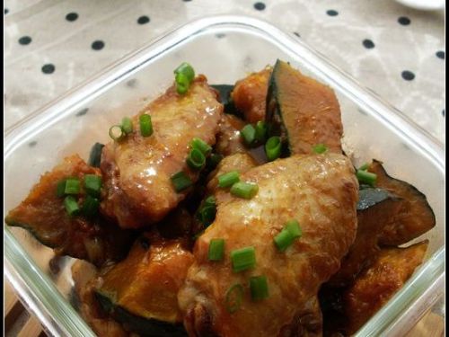 南瓜鸡翅