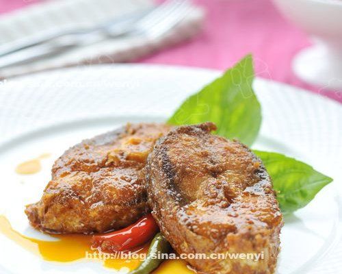 冬阴功酱烧鱼块