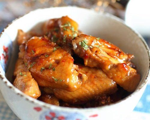 鸡翅我爱甜辣口