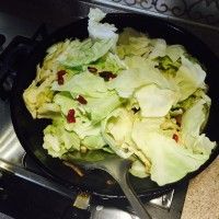 干锅手撕包菜