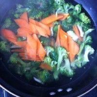 心兰花炒胡萝卜