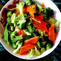 心兰花炒胡萝卜