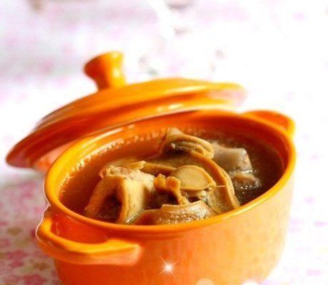 小鲍松茸炖大骨