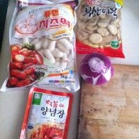 韩国辣炒芝士年糕