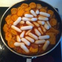 韩国辣炒芝士年糕