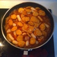 韩国辣炒芝士年糕