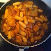 韩国辣炒芝士年糕