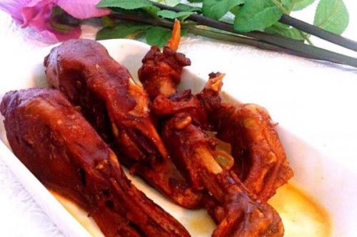 酱香鹅头鹅掌