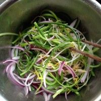 素食之炝拌三丝