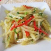 凉拌香辣土豆丝