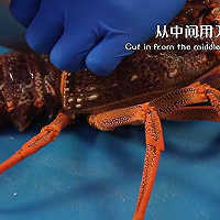 做正宗新西兰峡湾龙虾刺身的图片步骤2