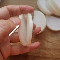 做正宗清蒸白萝卜的图片步骤5