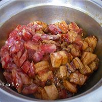 做正宗五香咸蛋鲜肉绿豆粽的图片步骤6