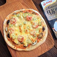 做正宗赤松茸秋葵脆底披萨的图片步骤11