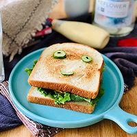 做正宗煎蛋三明治的图片步骤8