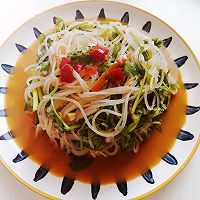 做正宗酱汁香菜拌粉丝的图片步骤9