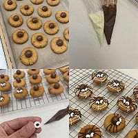 做正宗自制万圣节蜘蛛饼干的图片步骤4