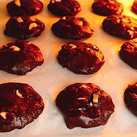 做正宗蔓越莓巧克力豆豆腰果曲奇的图片步骤9