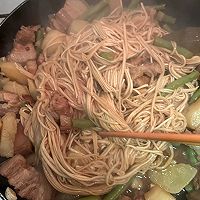 做正宗五花肉豆角焖面—挂面版的图片步骤15
