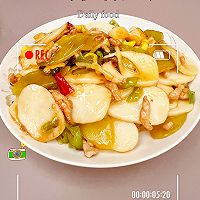做正宗肉丝炒年糕的图片步骤5