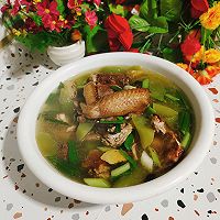 做正宗风干鸡炖莴笋的图片步骤18