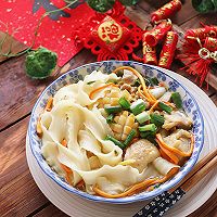 做正宗鲍鱼鸡腿刀削面的图片步骤1