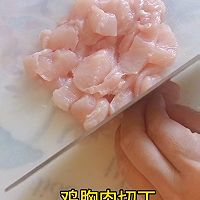 做正宗吃不胖的青椒鸡胸肉的图片步骤2