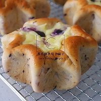 做正宗蓝莓乳酪面包的图片步骤15