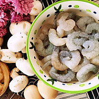 做正宗口菇酿虾滑的图片步骤1