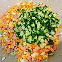 做正宗挪威北极鳕鱼炒饭的图片步骤8