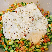 做正宗挪威北极鳕鱼炒饭的图片步骤9