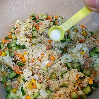 做正宗挪威北极鳕鱼炒饭的图片步骤11