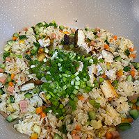 做正宗挪威北极鳕鱼炒饭的图片步骤13