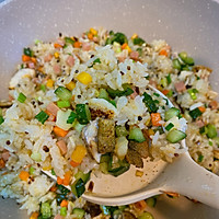 做正宗挪威北极鳕鱼炒饭的图片步骤14