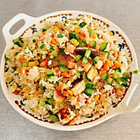 做正宗挪威北极鳕鱼炒饭的图片步骤15