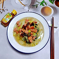 做正宗鸡汁上汤娃娃菜的图片步骤11