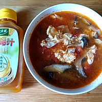 做正宗番茄菌菇鸡汁蛋汤的图片步骤6