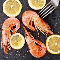 做正宗番茄加拿大北极虾滑团的图片步骤1