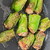 做正宗滋滋的虎皮煎椒的图片步骤3