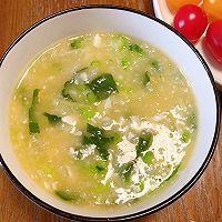 做正宗咸蛋菜心粥的图片步骤4