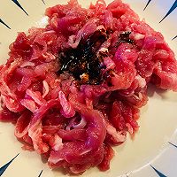 做正宗青椒肉丝的图片步骤2